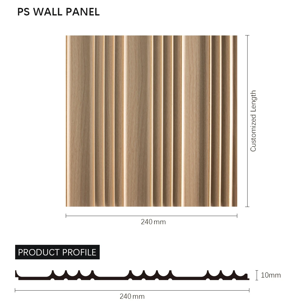 Panel de pared de PS decorativo para interiores, moderno, ecol&oacute;gico y de lujo, personalizado, de varios colores, f&aacute;cil de instalar para dormitorio y ba&ntilde;o. Ba&ntilde;o
