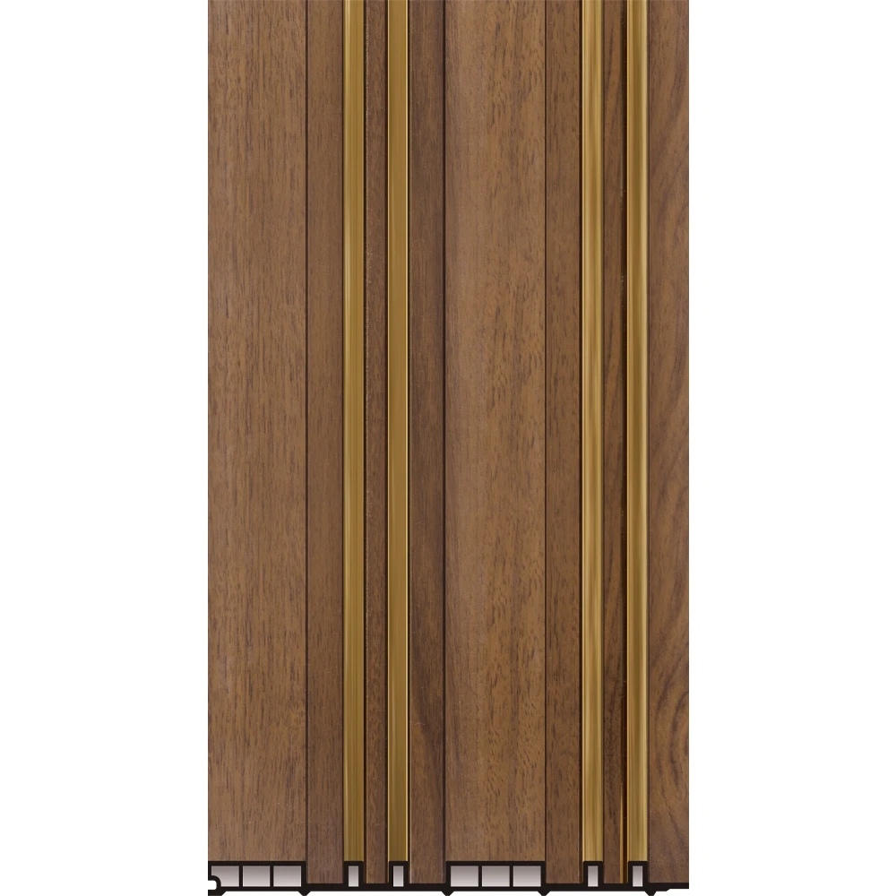 Pared interior de WPC para interiores, compuesto decorativo de WPC resistente a los impactos, impermeable y resistente al agua, para interiores, con chapa de madera impermeable para interiores Placas de paneles