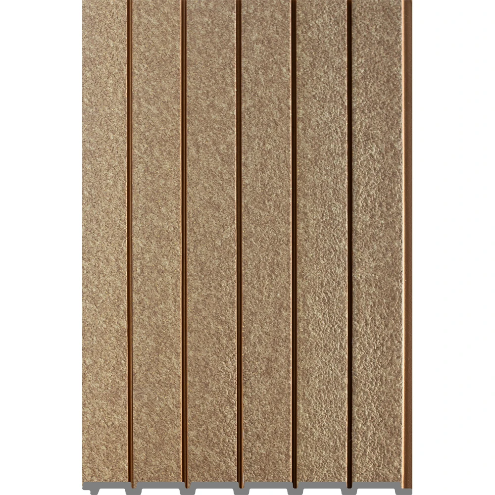 Panel de pared de carb&oacute;n Ps alternativo a madera, revestimiento de panel interior de pared Pvc 3d Ps