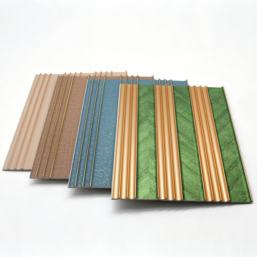 Panel de pared de PS decorativo para interiores, moderno, ecol&oacute;gico y de lujo, personalizado, de varios colores, f&aacute;cil de instalar para dormitorio y ba&ntilde;o. Ba&ntilde;o