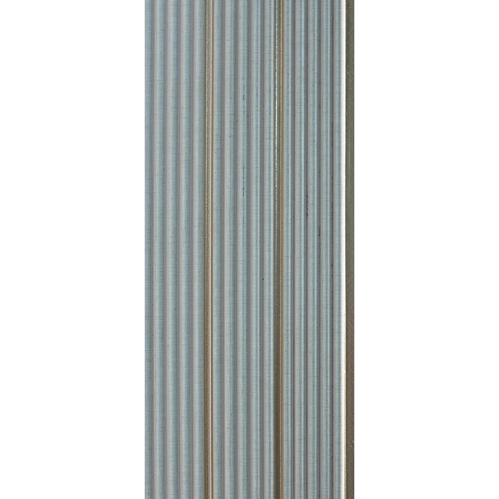 Panel de pared de PS de lujo Poliestireno de alta densidad Tablero de listones decorativo impermeable Revestimiento de pared de carb&oacute;n 3D Escalera de ba&ntilde;o