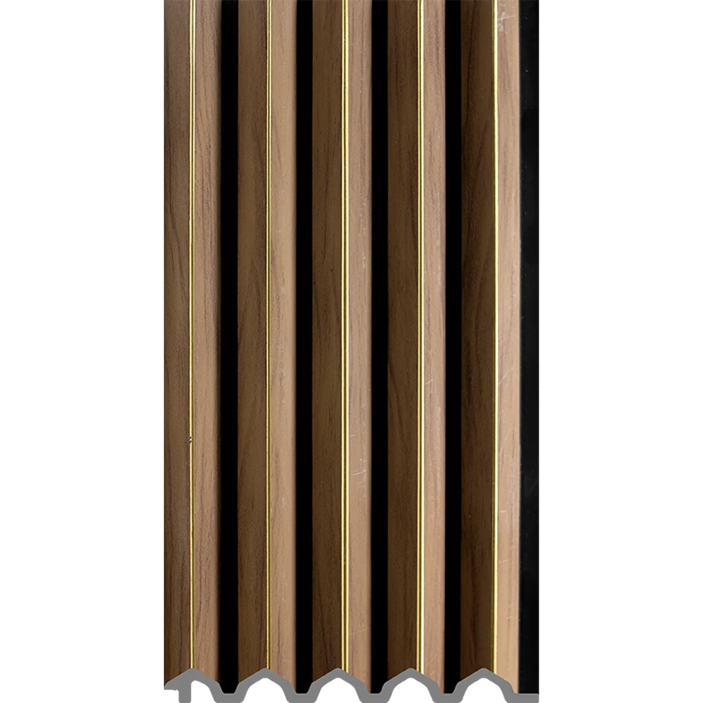 Panel de pared de PS ligero personalizado con funci&oacute;n impermeable dise&ntilde;o interior curvo para decoraci&oacute;n del hogar