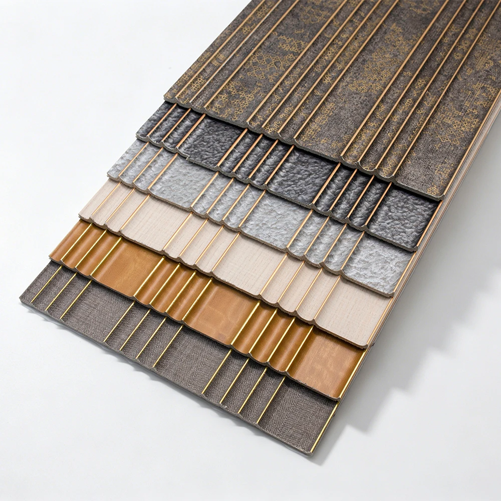 Panel de pared de PS decorativo para interiores, moderno, ecol&oacute;gico y de lujo, personalizado, de varios colores, f&aacute;cil de instalar para dormitorio y ba&ntilde;o. Ba&ntilde;o