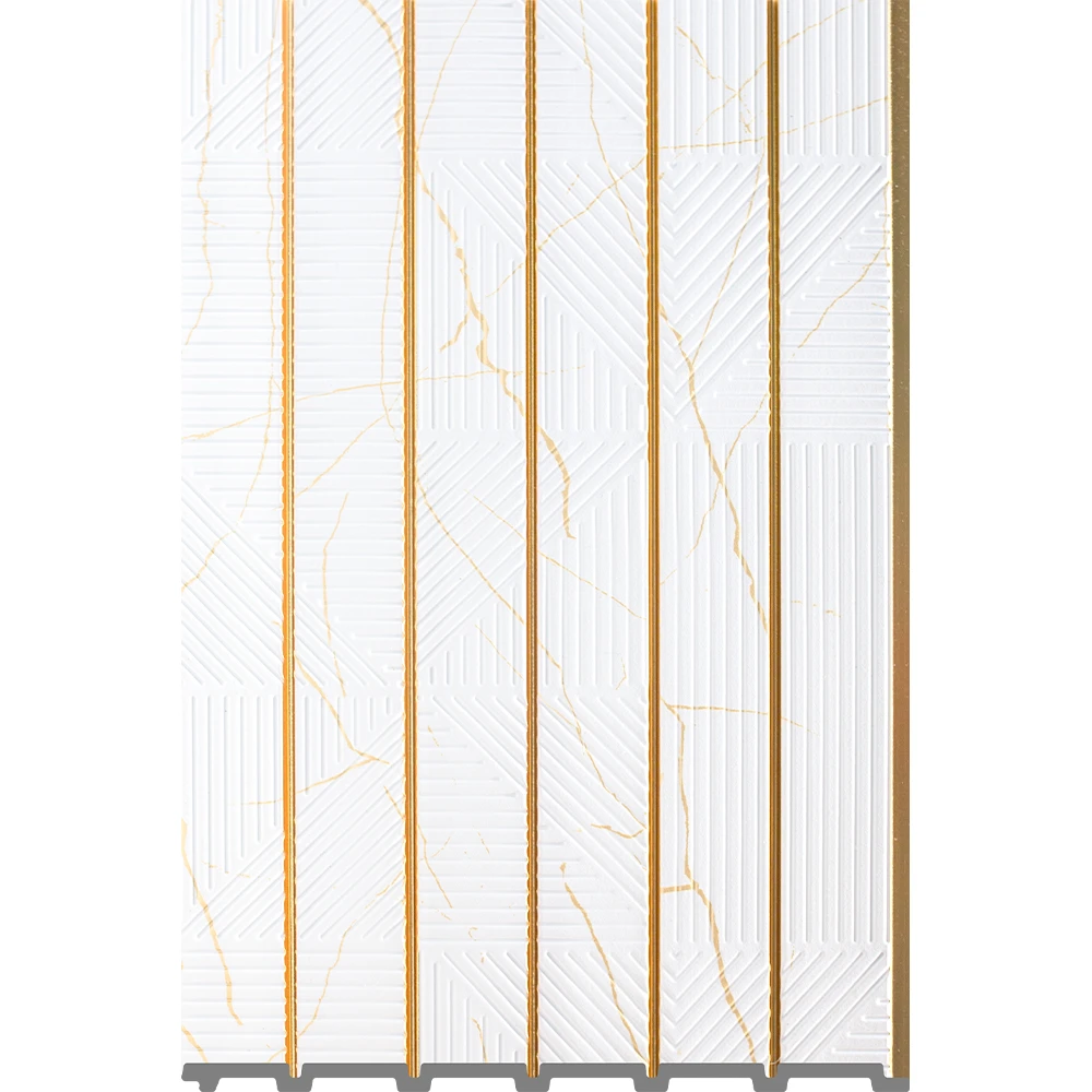 Panel de pared de carb&oacute;n Ps alternativo a madera, revestimiento de panel interior de pared Pvc 3d Ps