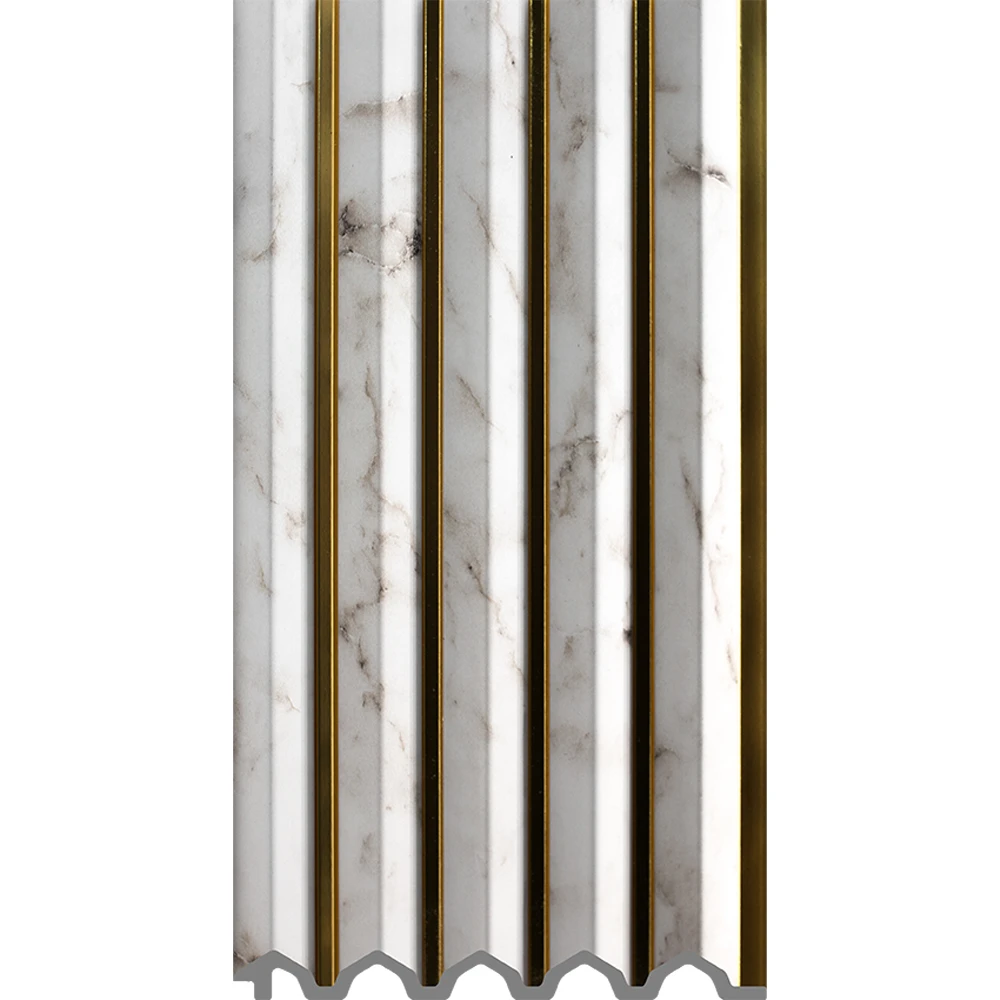 Panel de pared de PS ligero personalizado con funci&oacute;n impermeable dise&ntilde;o interior curvo para decoraci&oacute;n del hogar