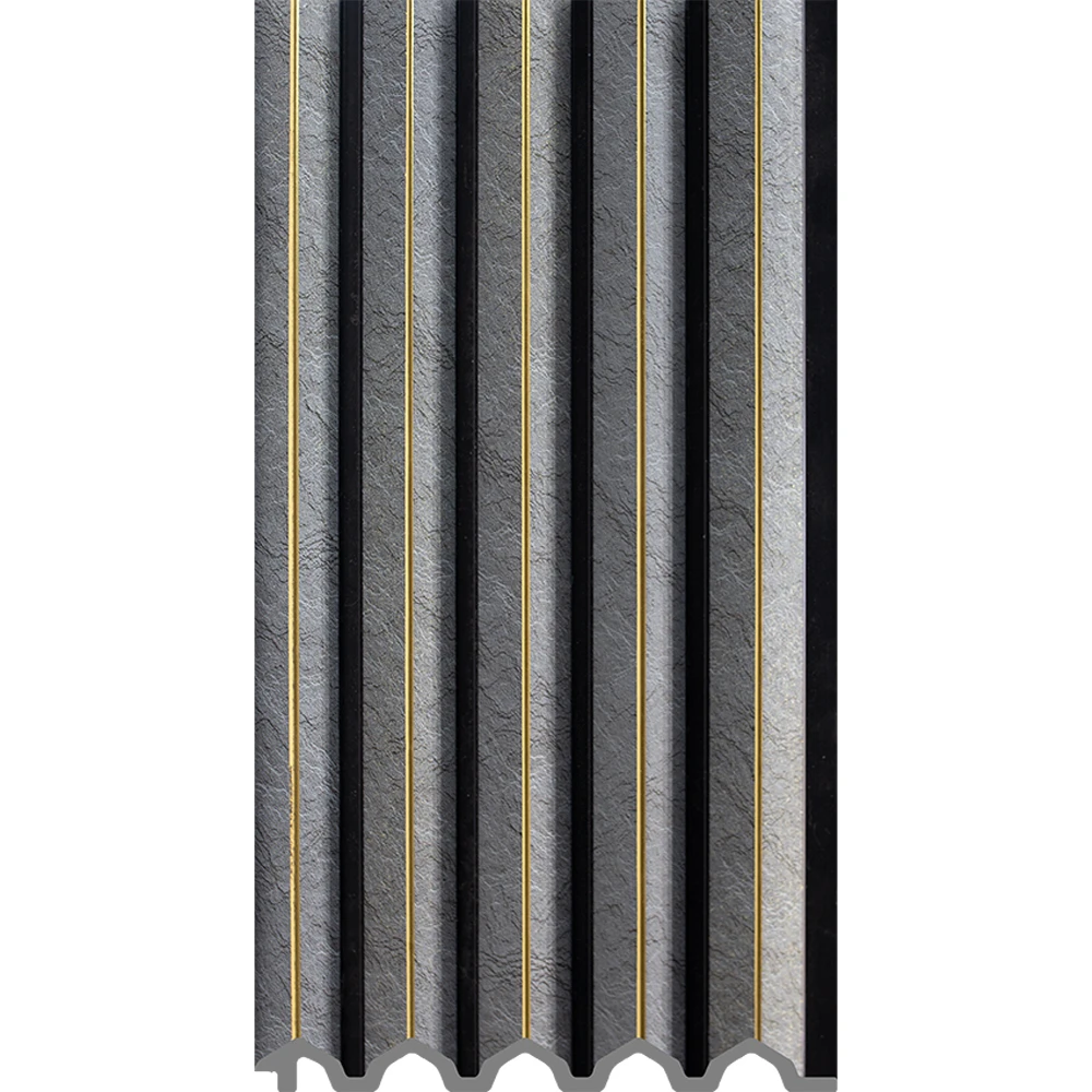 Panel de pared de PS ligero personalizado con funci&oacute;n impermeable dise&ntilde;o interior curvo para decoraci&oacute;n del hogar