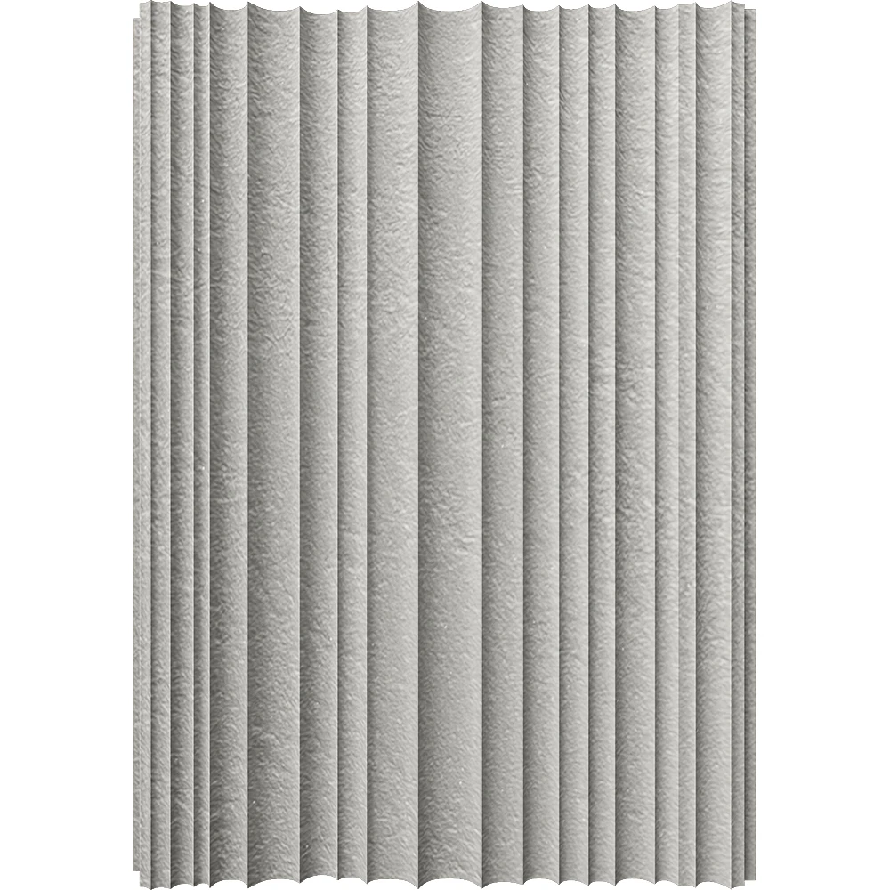 Panel de pared de WPC moderno y personalizable, dise&ntilde;o gr&aacute;fico, impermeable y absorbente de sonido, con tama&ntilde;os personalizados para decoraci&oacute;n de paredes interiores