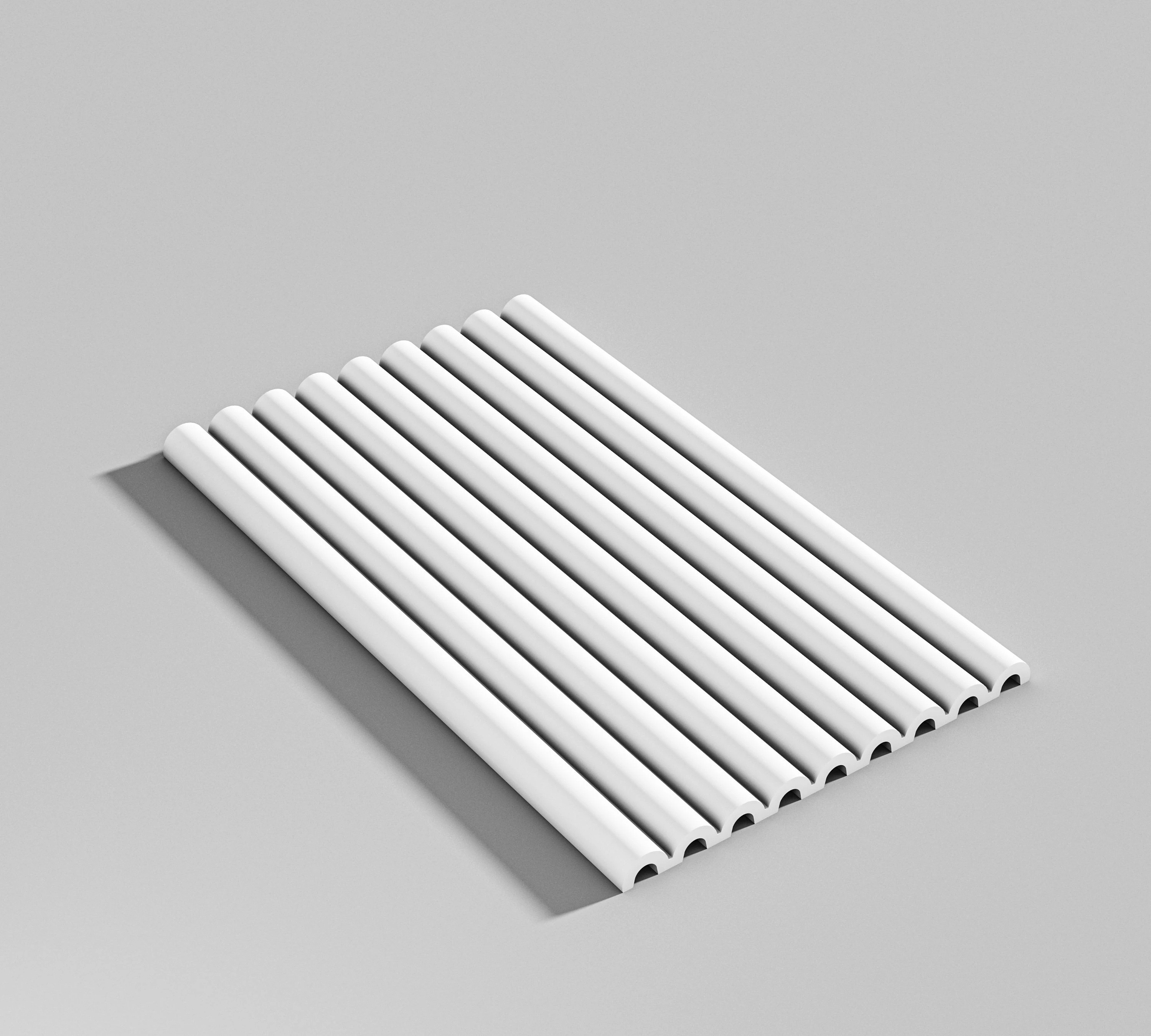 Rodapi&eacute; de piso moderno, fald&oacute;n de pared de PS, impermeable, liviano y f&aacute;cil de instalar